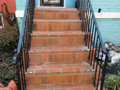 Brick step repair