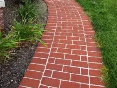 Brick walkways in Maryland and Washington, D.C.
