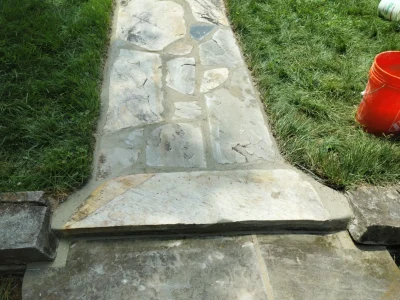 repointing of walkway